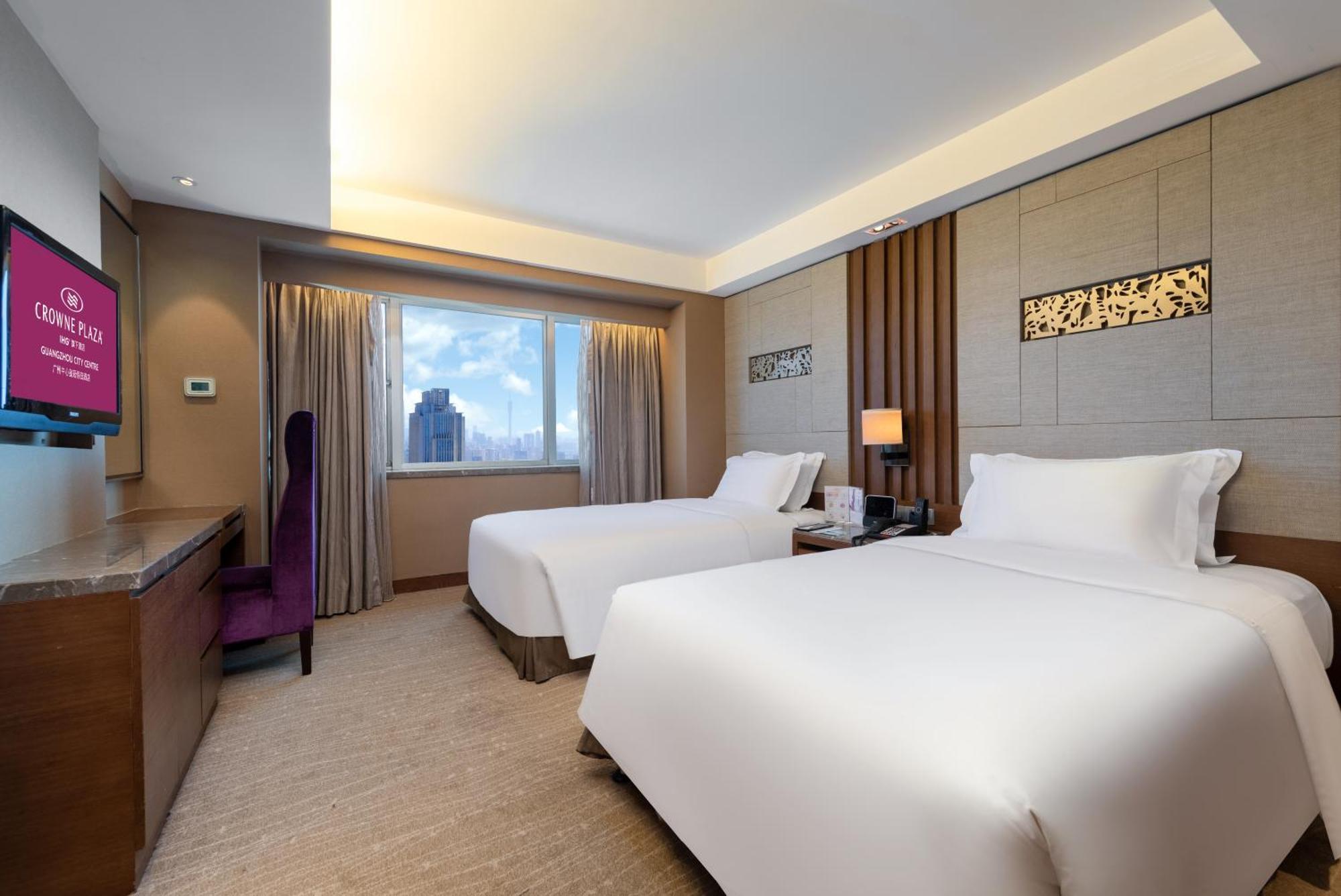 Crowne Plaza Centre By Ihg - Free Shuttle Between And Exhibition Center During Fair & Exhibitor Registration Counter 5* กวางโจว